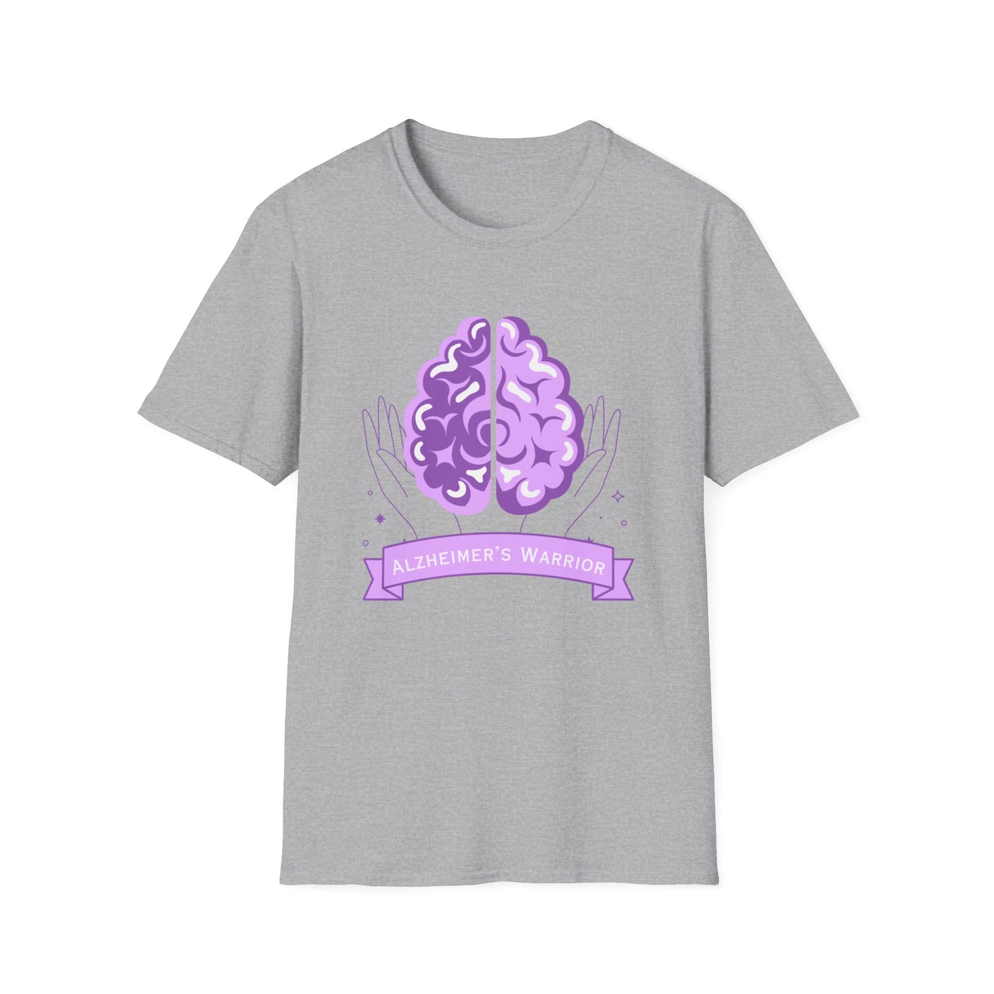 Alzheimer's Warrior - Unisex Softstyle T-Shirt