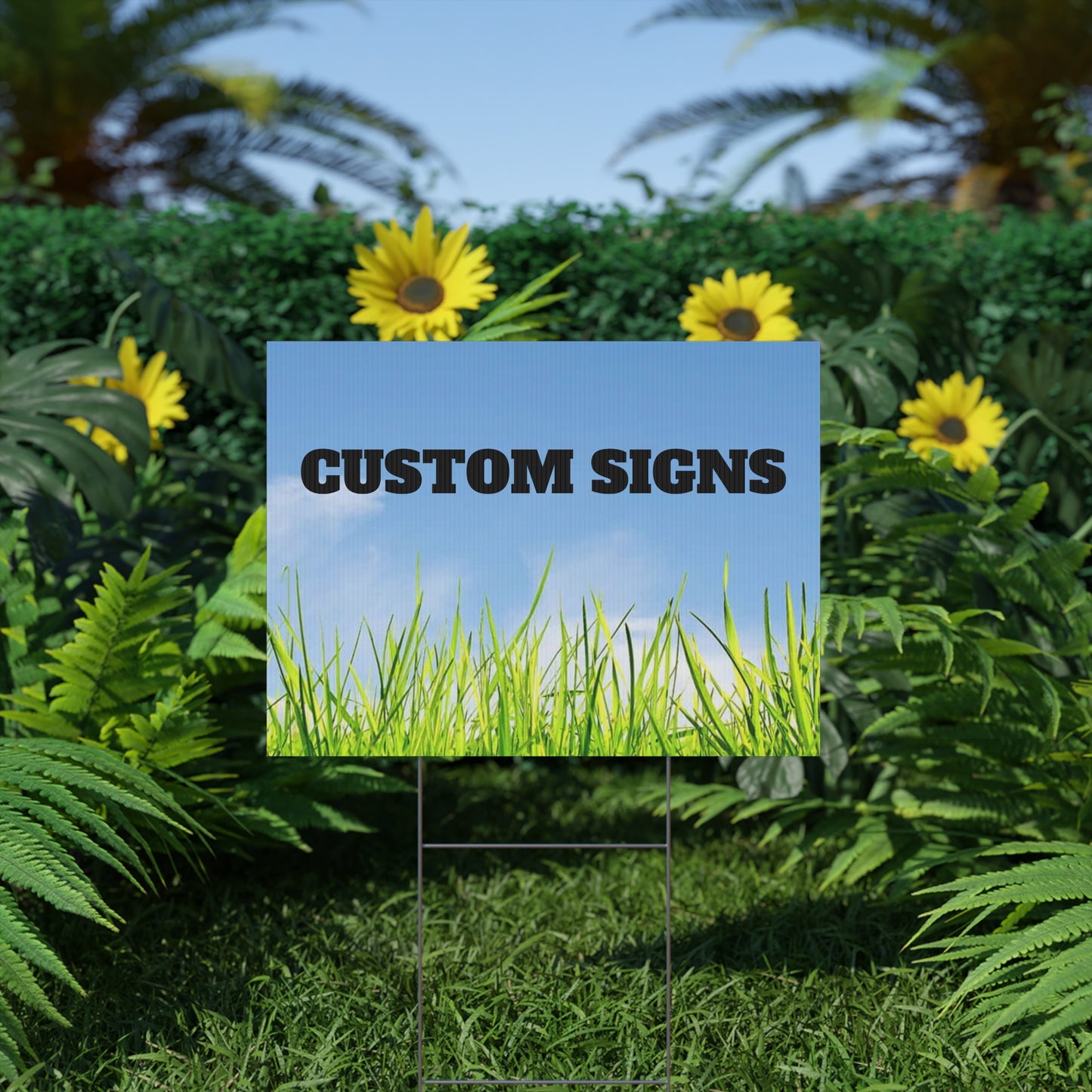 Custom - Plastic Yard Sign