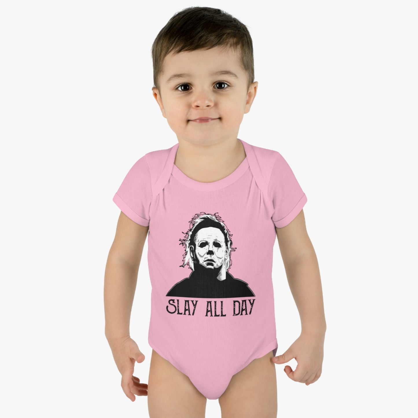 Slay All Day MM - Infant Baby Rib Bodysuit