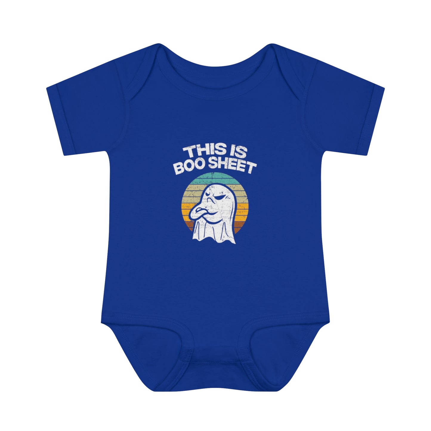 This is Boo Sheet - Infant Baby Rib Bodysuit