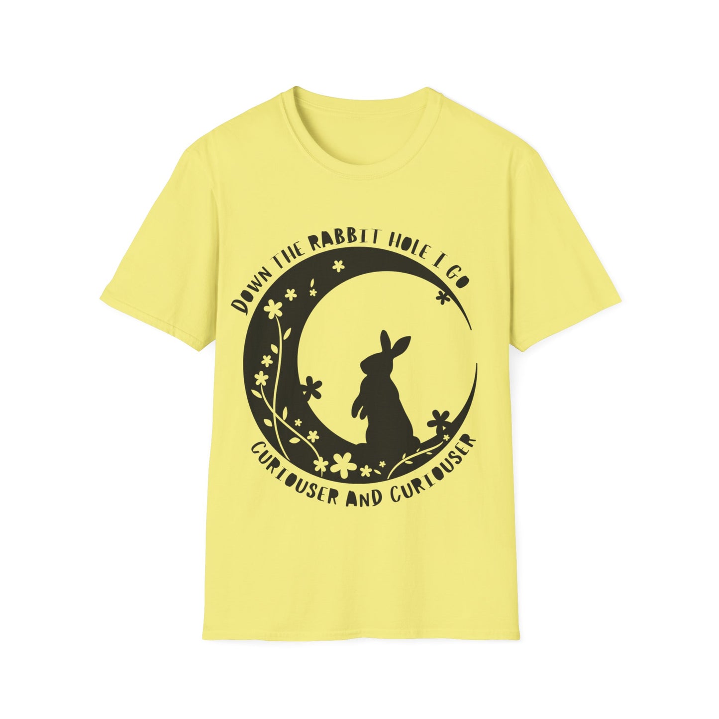 Down the Rabbit Hole - Unisex Softstyle T-Shirt