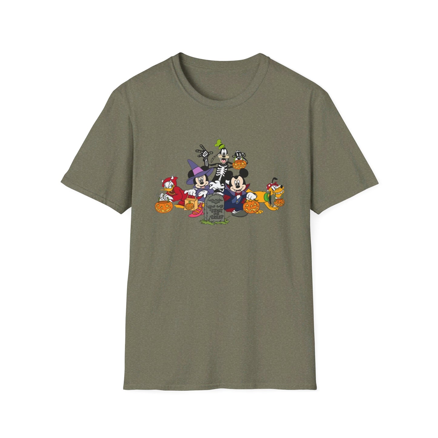 Mickey Trick or Treat - Unisex Softstyle T-Shirt