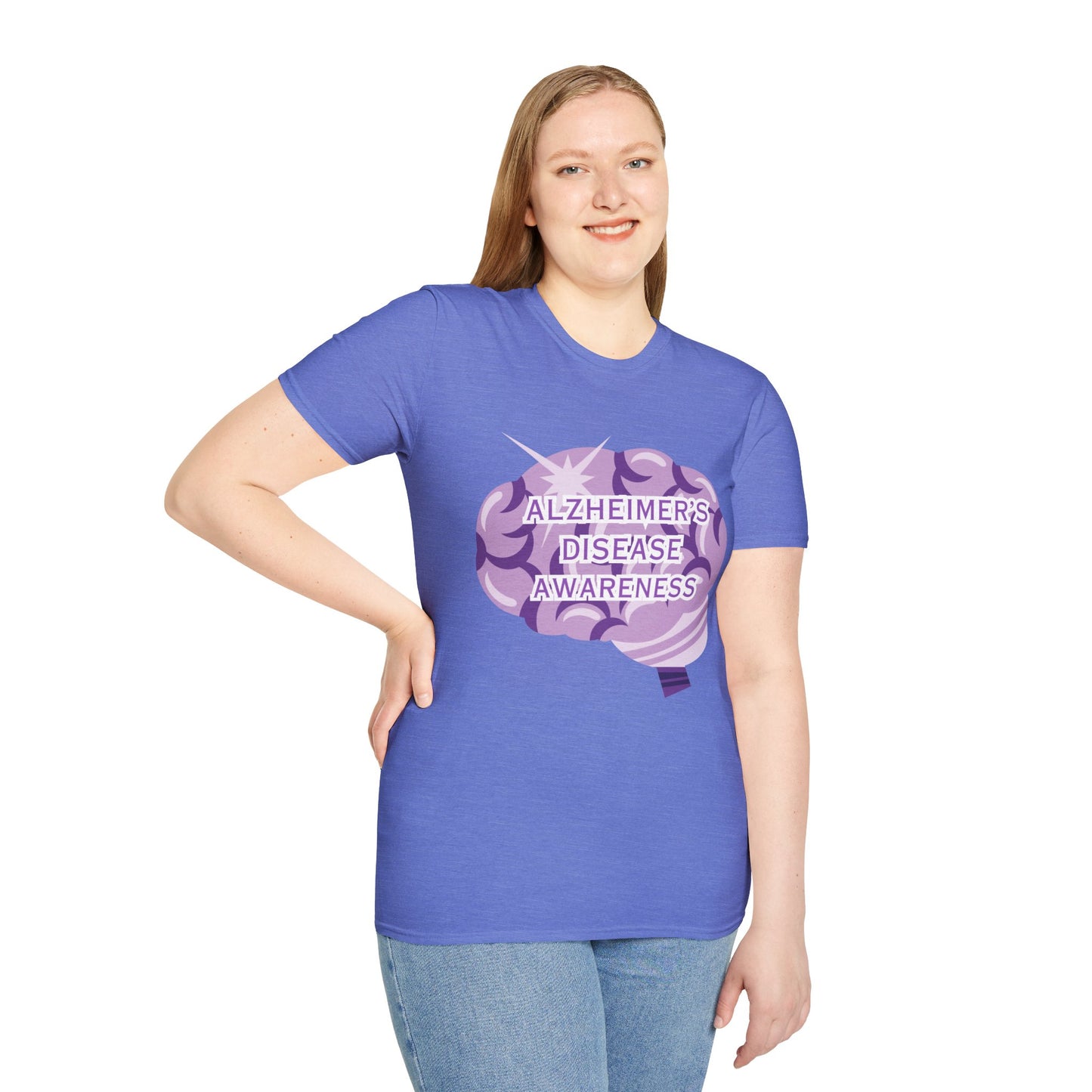 Alzheimer's Disease Awareness - Unisex Softstyle T-Shirt