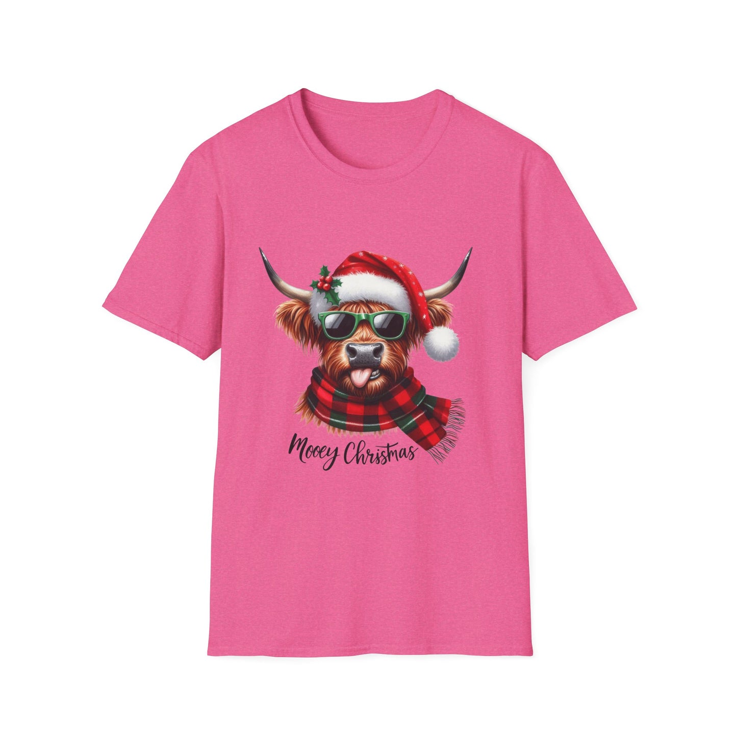 Mooey Christmas - Unisex Softstyle T-Shirt