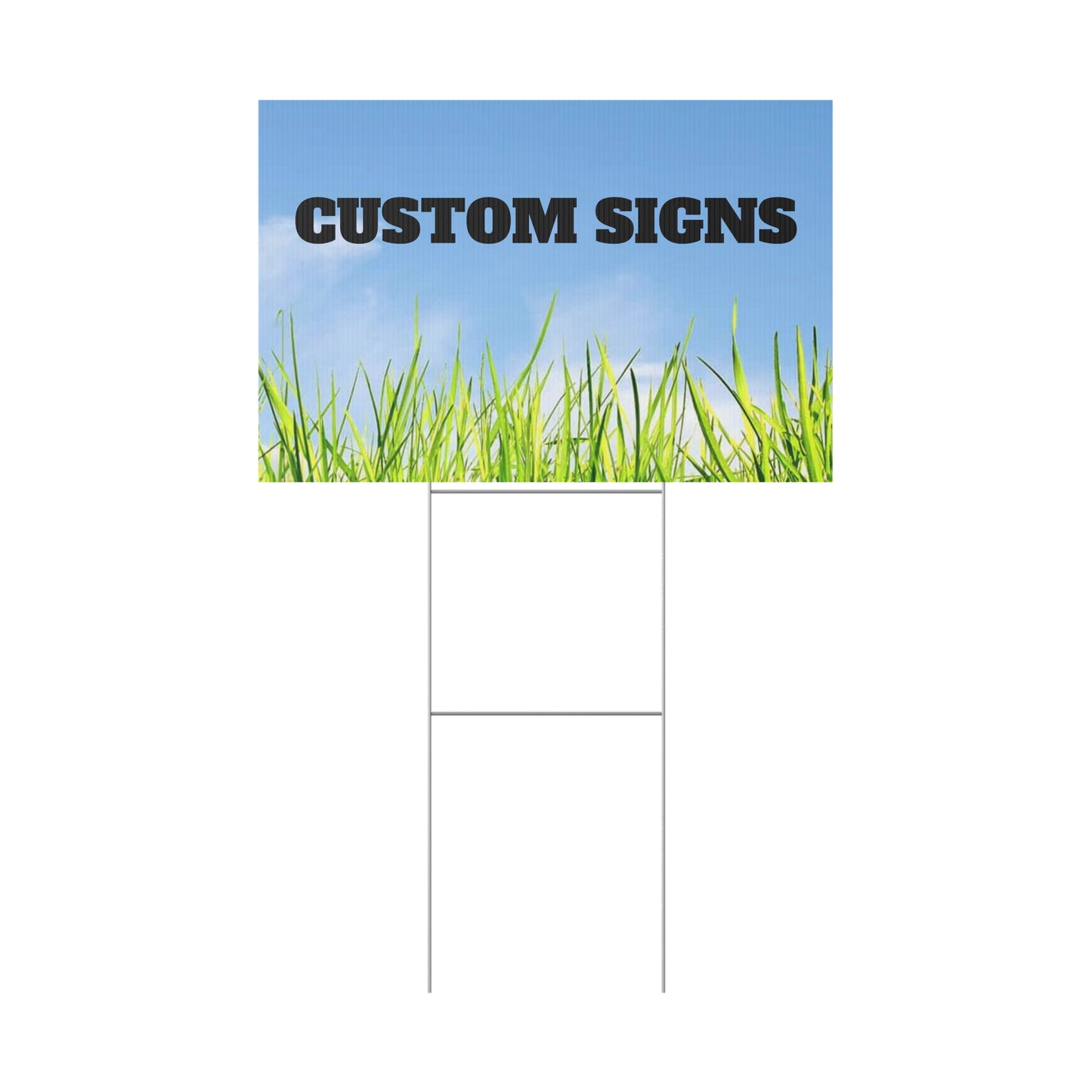 Custom - Plastic Yard Sign