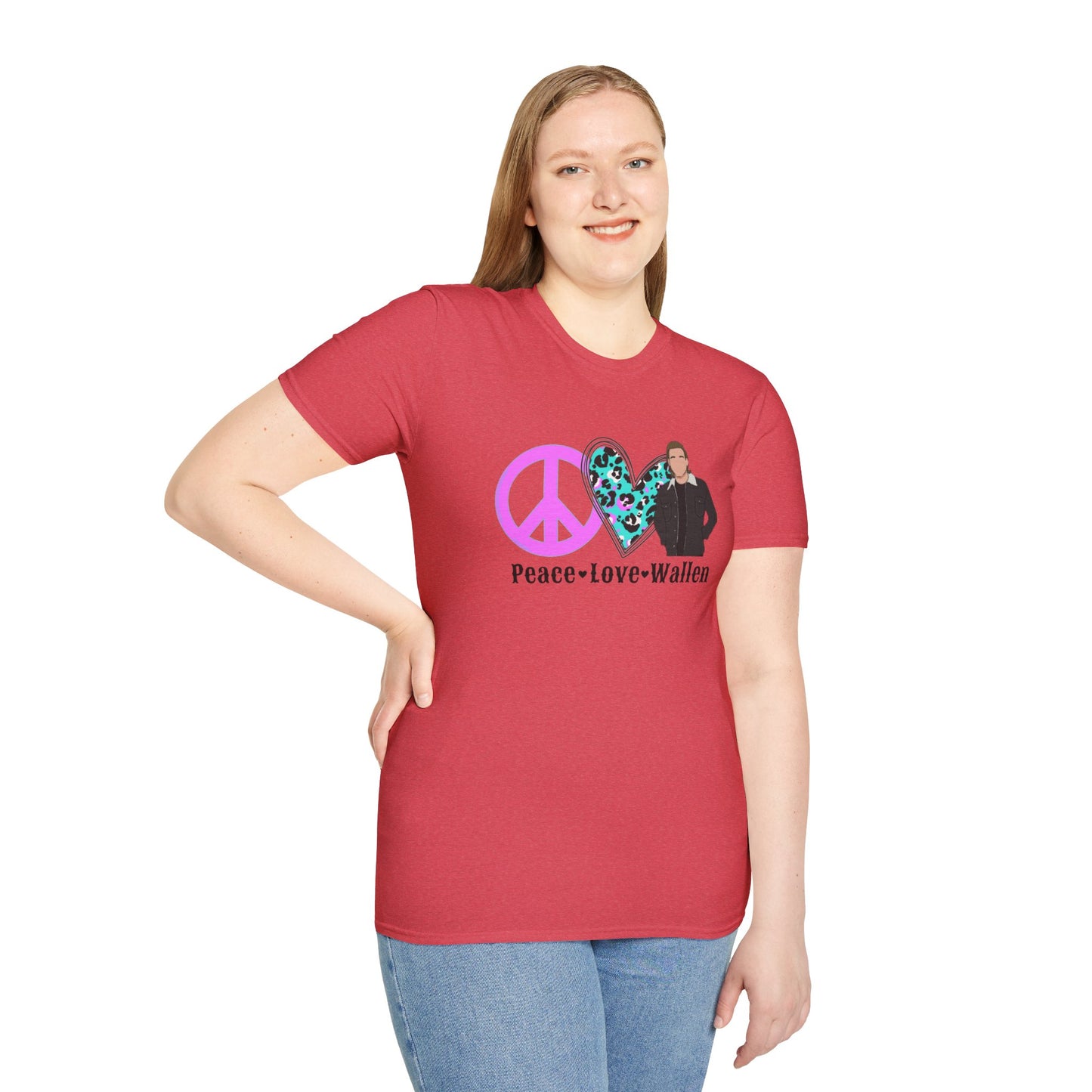 Peace Love Wallen - Unisex Softstyle T-Shirt