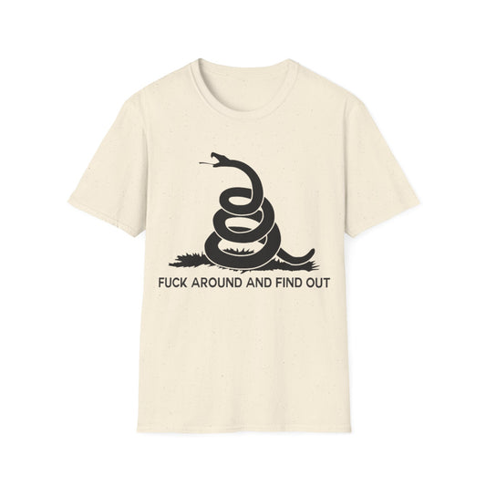 FAFO Dont Thread on Me - Unisex Softstyle T-Shirt