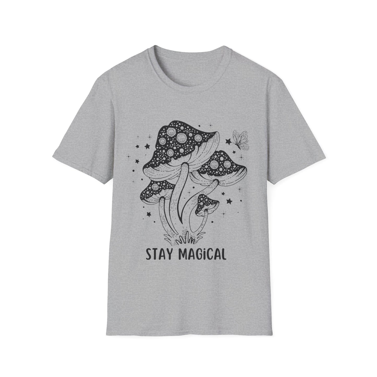 Stay Magical Mushroom - Unisex Softstyle T-Shirt