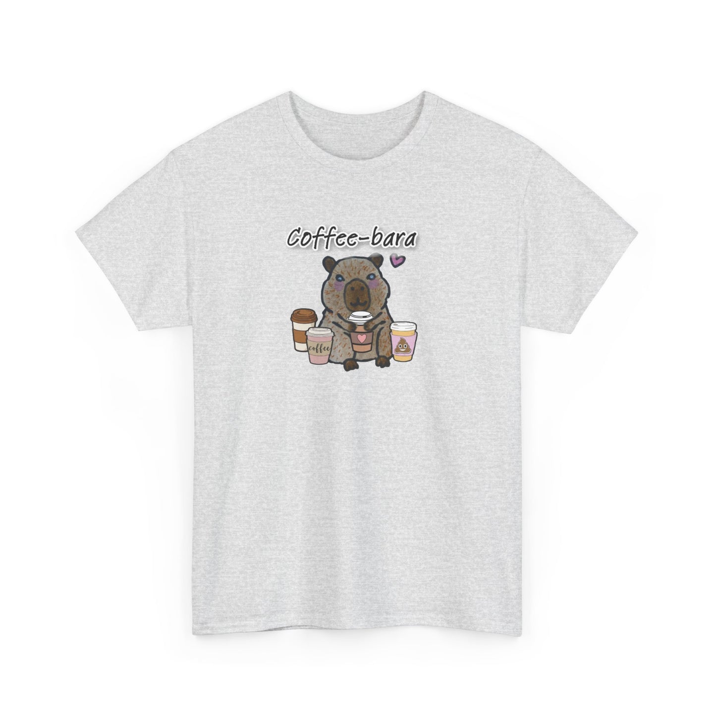 Coffee-bara Unisex Heavy Cotton Tee - Perfect for Coffee Lovers