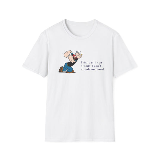 Popeye - Unisex Softstyle T-Shirt | Comfortable Everyday Wear | Perfect for Casual Outings