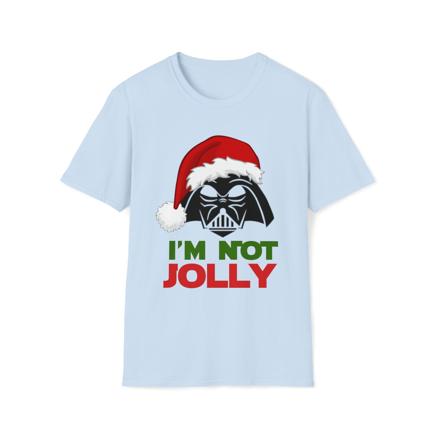 I’m not jolly Darth Vader - Unisex Softstyle T-Shirt