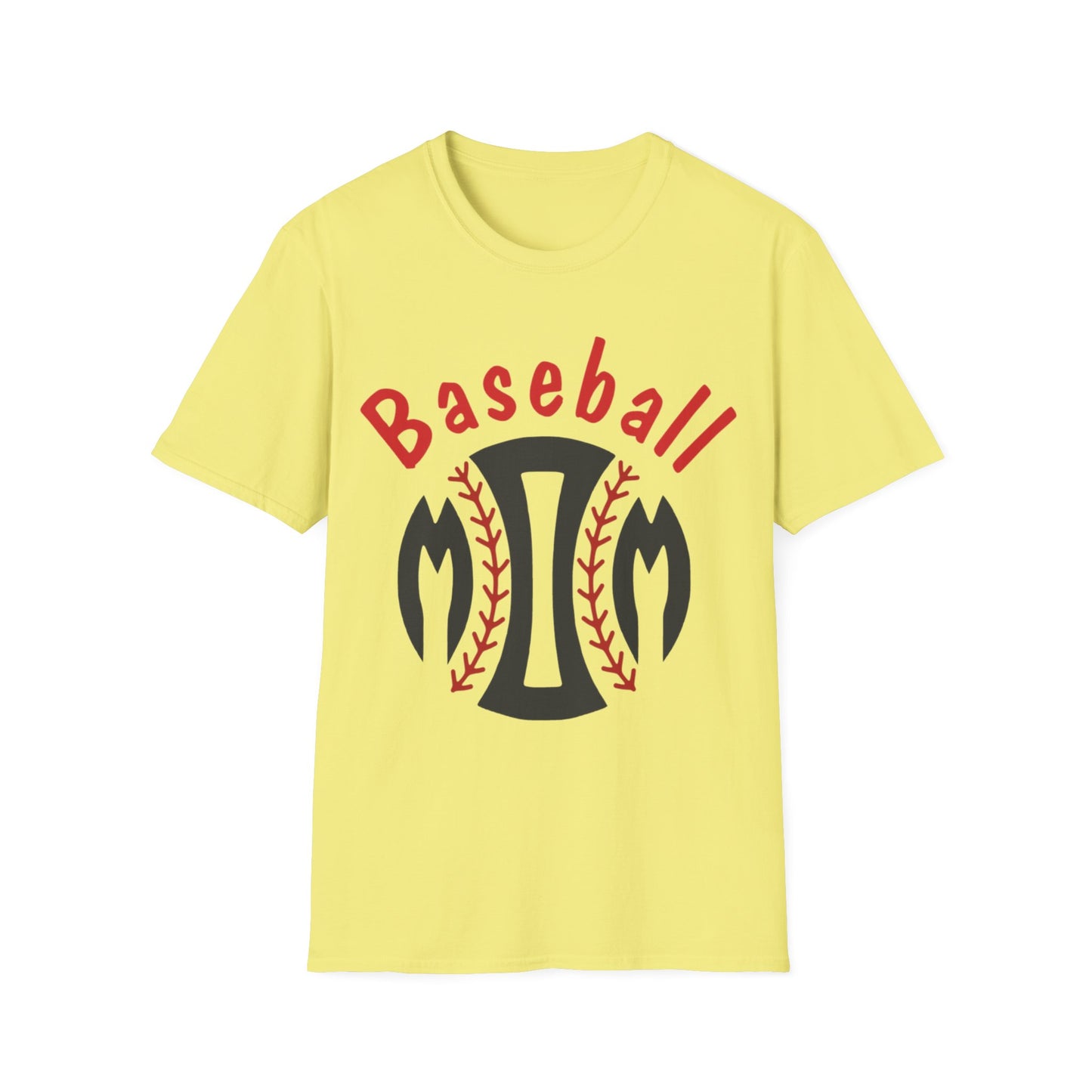 Baseball Mom - Unisex Softstyle T-Shirt