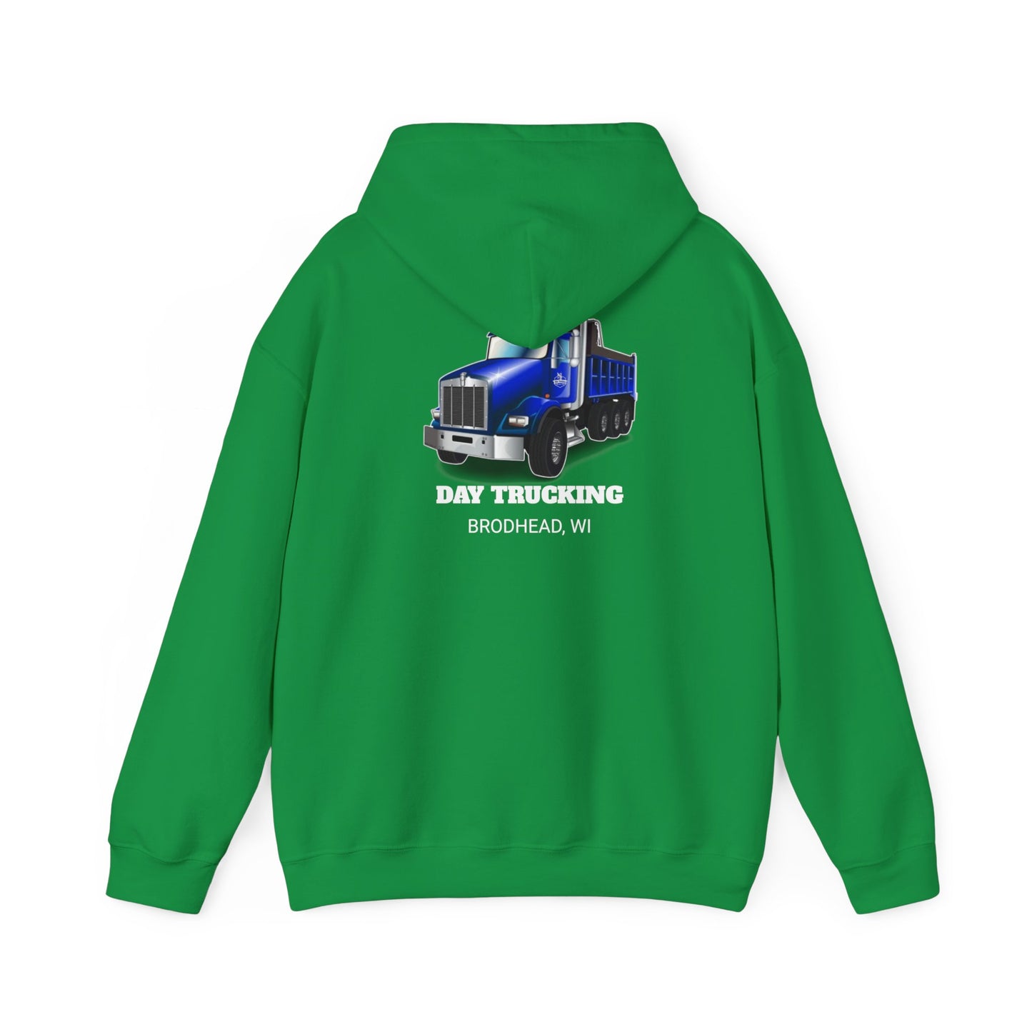 SJ Day Trucking - Hoodie FRONT AND BACK DESIGNS - Unisex Heavy Blend™ Hooded Sweatshirt