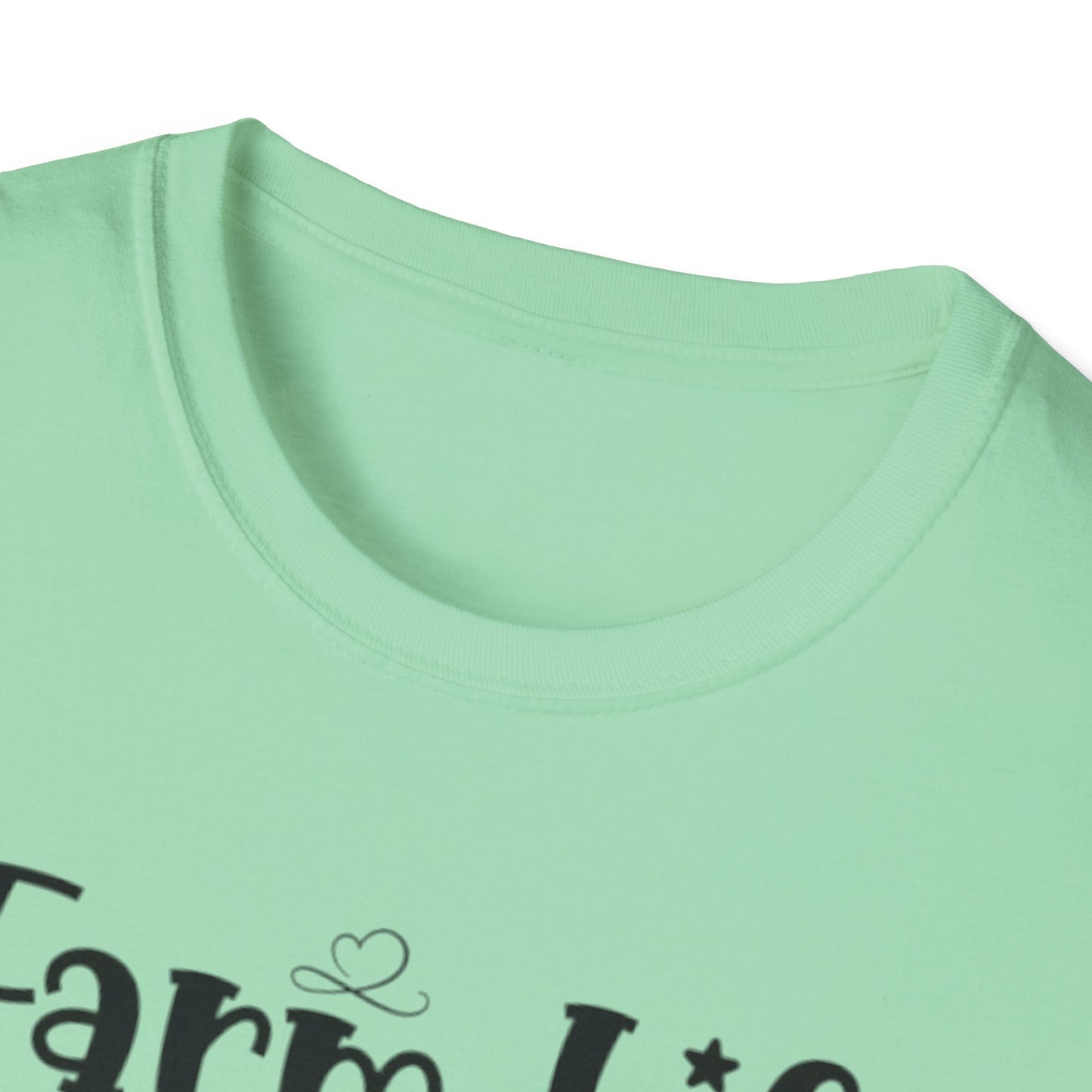 Farm Life is the Best Life GCF - Unisex Softstyle T-Shirt