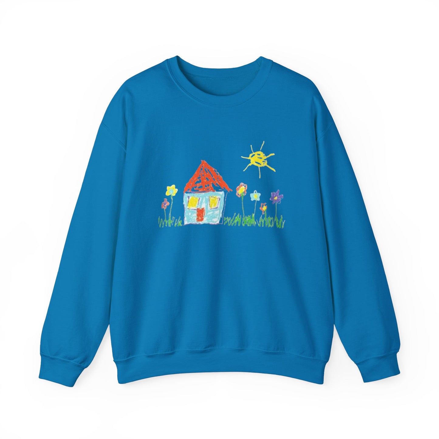 Your Child’s Art on a Shirt - Unisex Heavy Blend™ Crewneck Sweatshirt