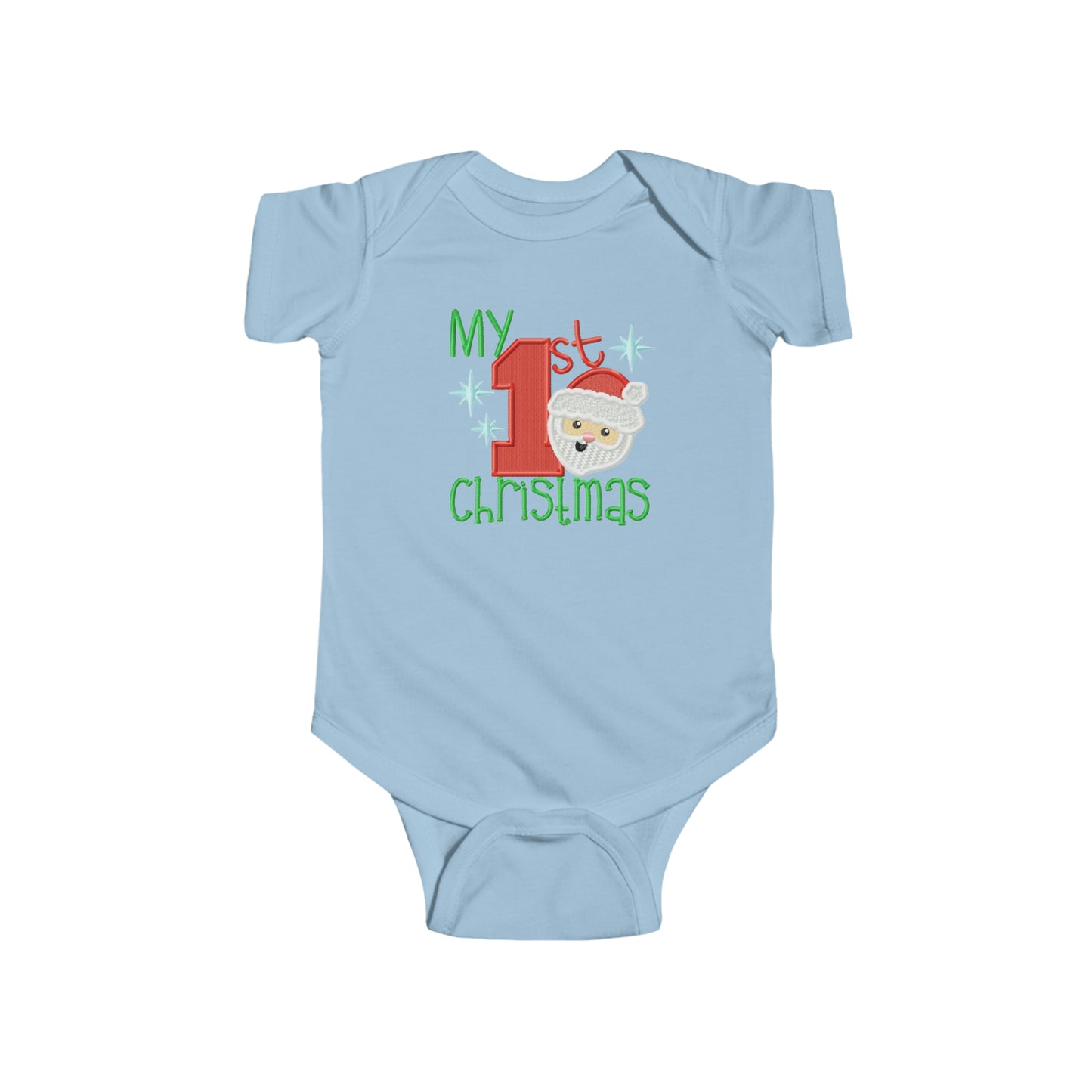 My 1st Christmas Emb - Infant Fine Jersey Bodysuit