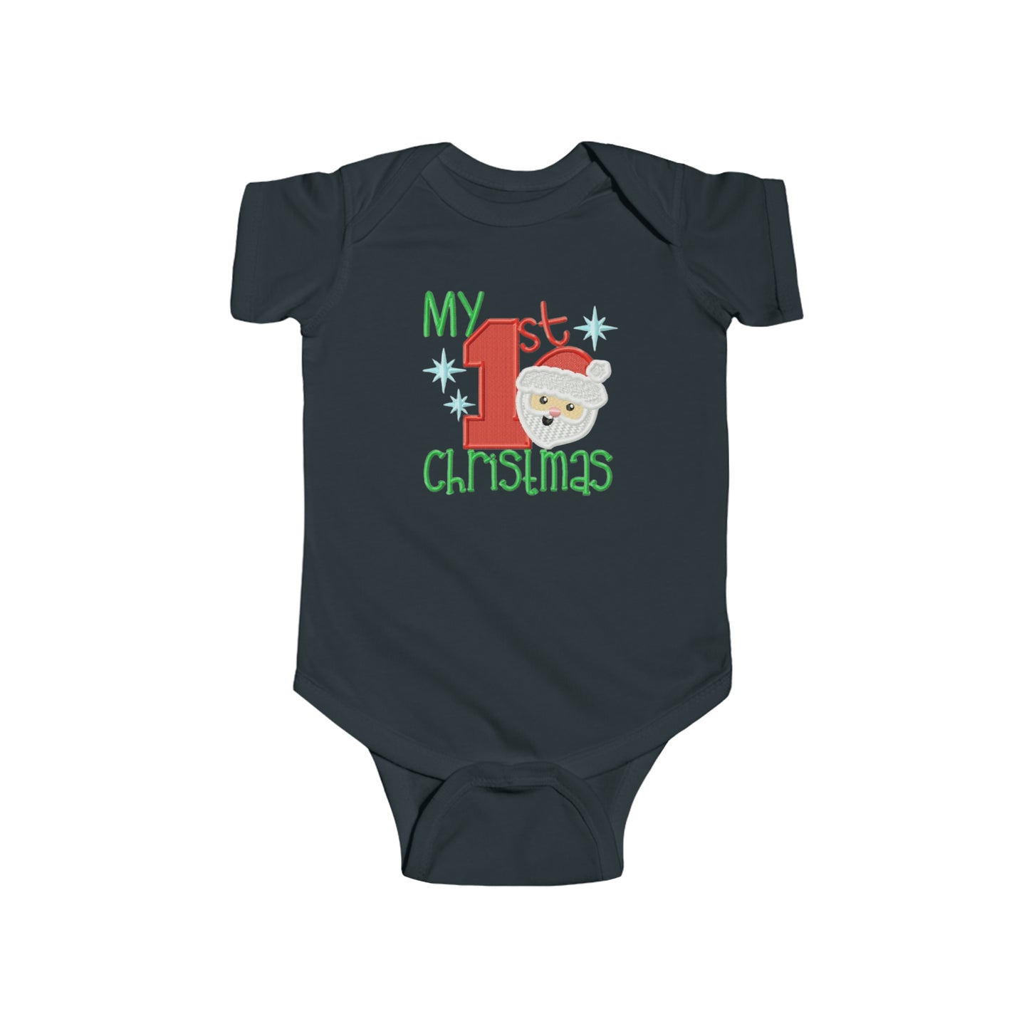 My 1st Christmas Emb - Infant Fine Jersey Bodysuit