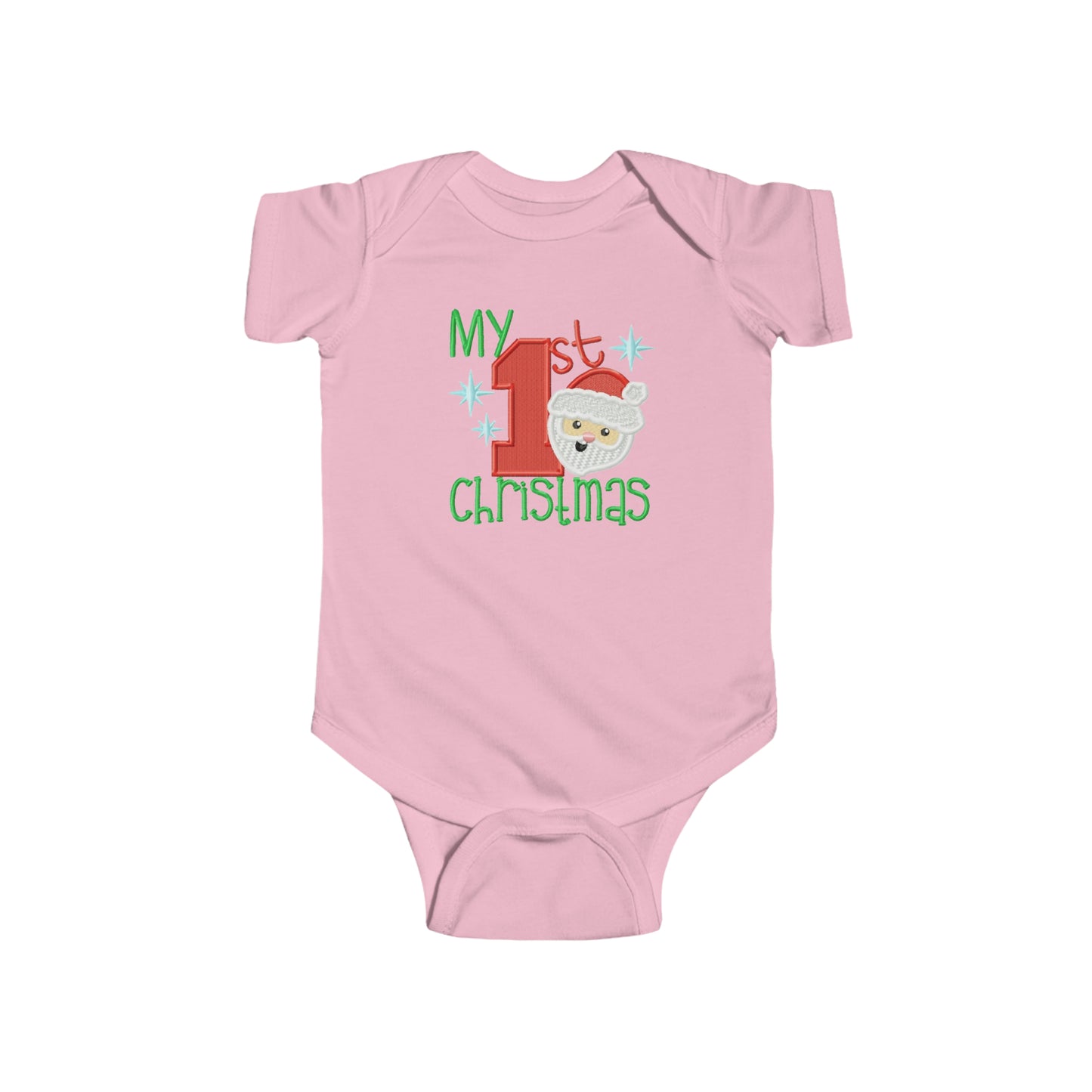 My 1st Christmas Emb - Infant Fine Jersey Bodysuit