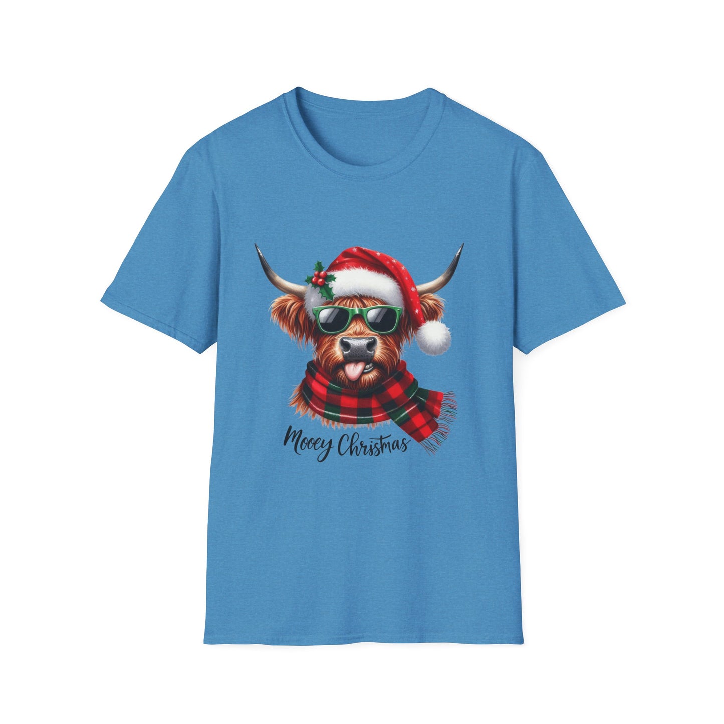 Mooey Christmas - Unisex Softstyle T-Shirt