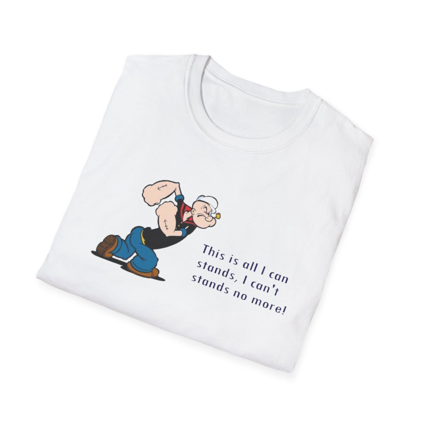 Popeye - Unisex Softstyle T-Shirt | Comfortable Everyday Wear | Perfect for Casual Outings