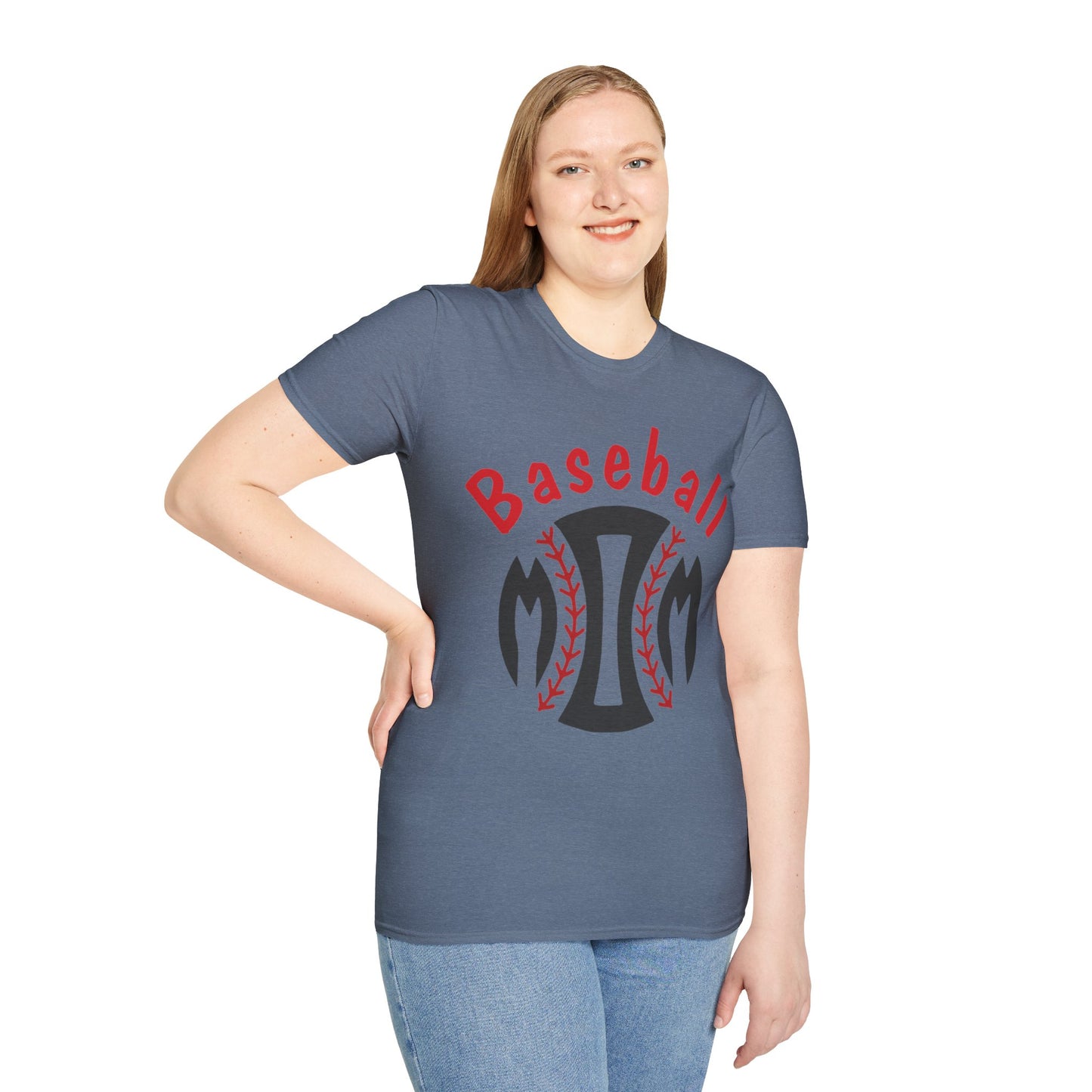 Baseball Mom - Unisex Softstyle T-Shirt