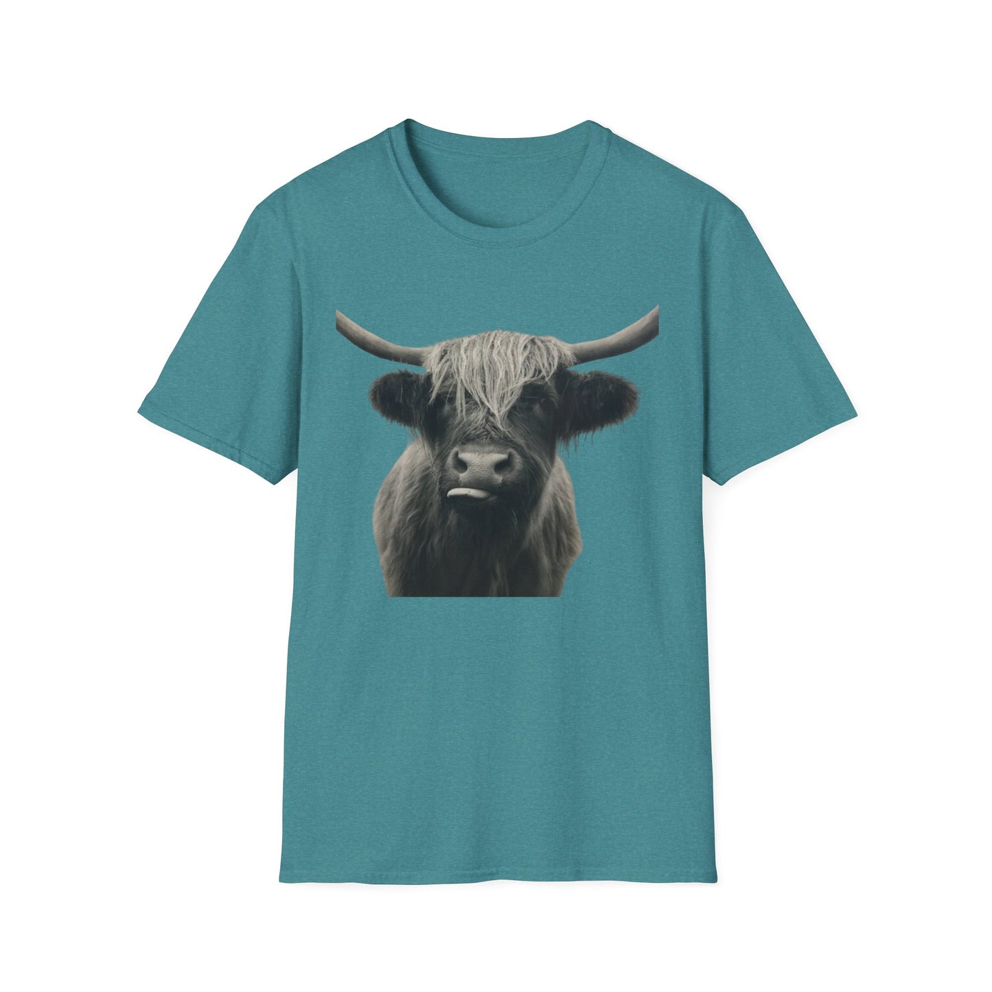 Just a Highland Cow - Unisex Softstyle T-Shirt