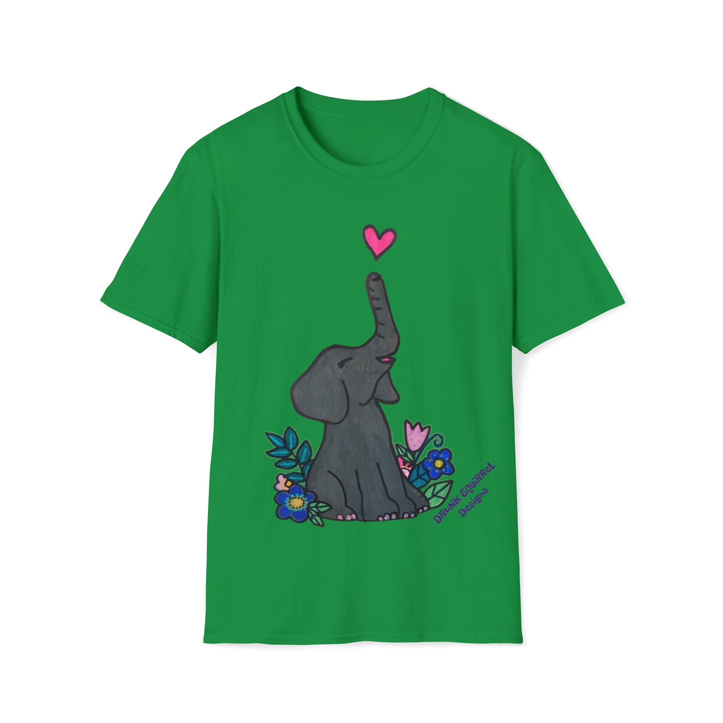 Elephant - Unisex Softstyle T-Shirt