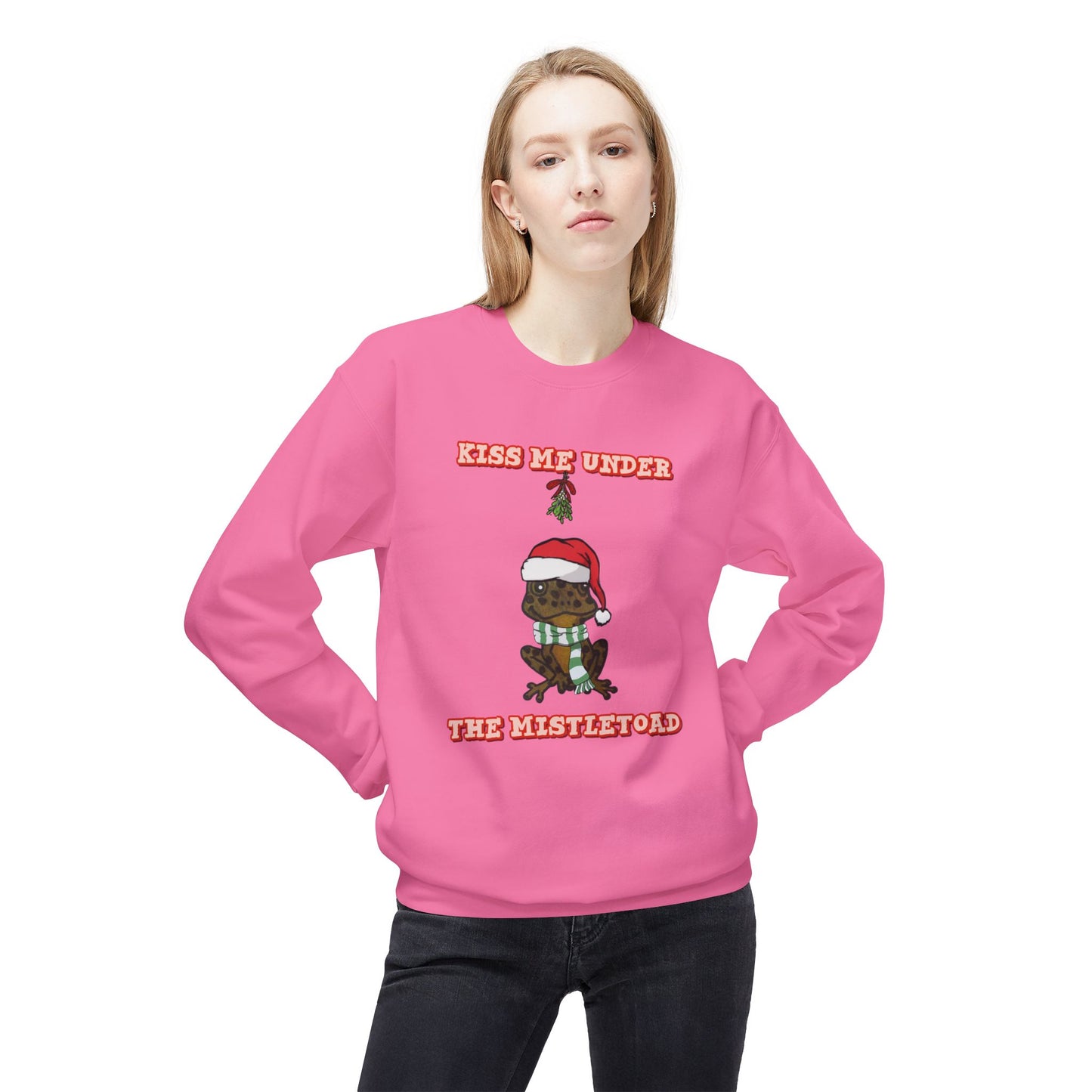 Mistle Toad - Unisex Midweight Softstyle Fleece Crewneck Sweatshirt