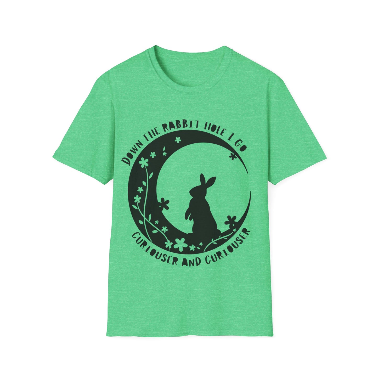 Down the Rabbit Hole - Unisex Softstyle T-Shirt