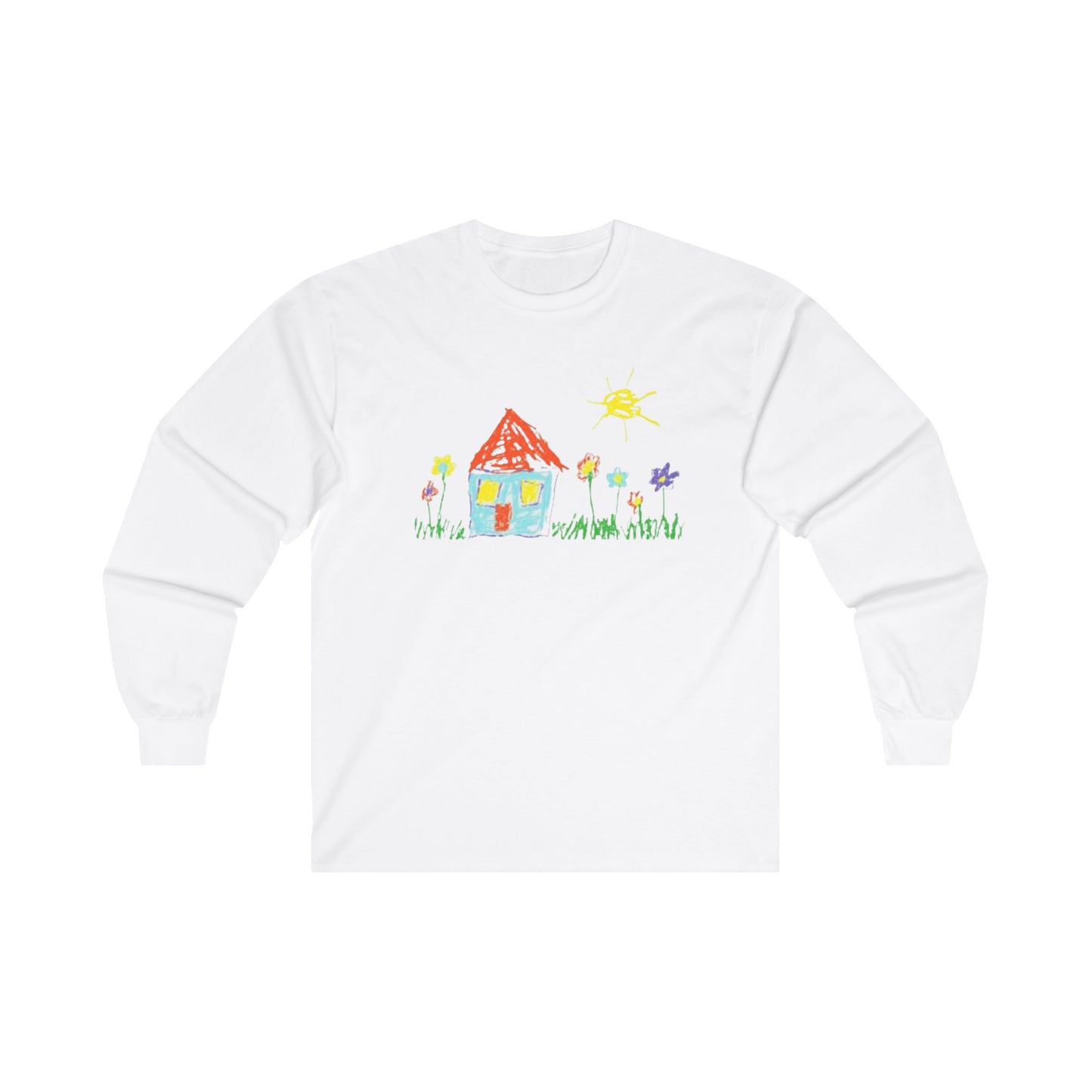 Your Child’s Art on a Shirt - Unisex Ultra Cotton Long Sleeve Tee