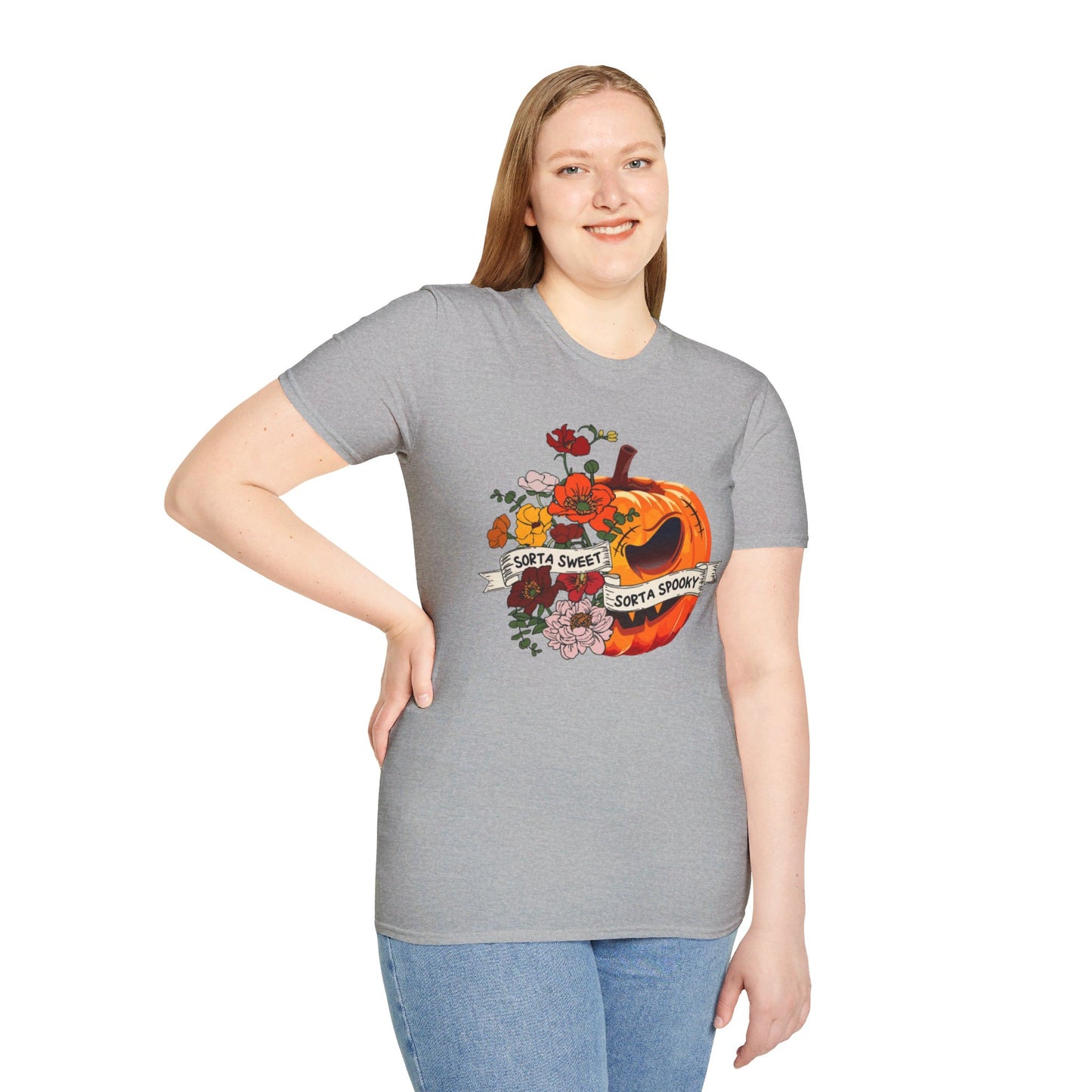 Sorta Sweet Sorta Spooky - Unisex Softstyle T-Shirt