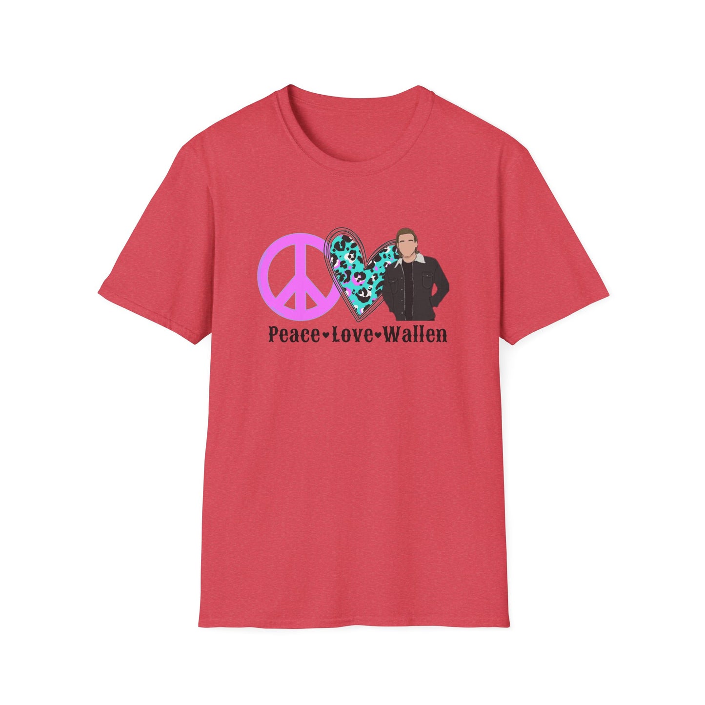 Peace Love Wallen - Unisex Softstyle T-Shirt