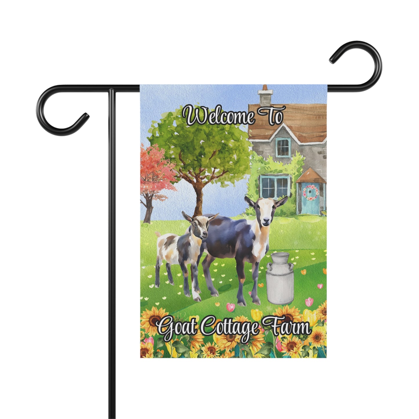 Goat Cottage Farm - Custom Garden & House Banner