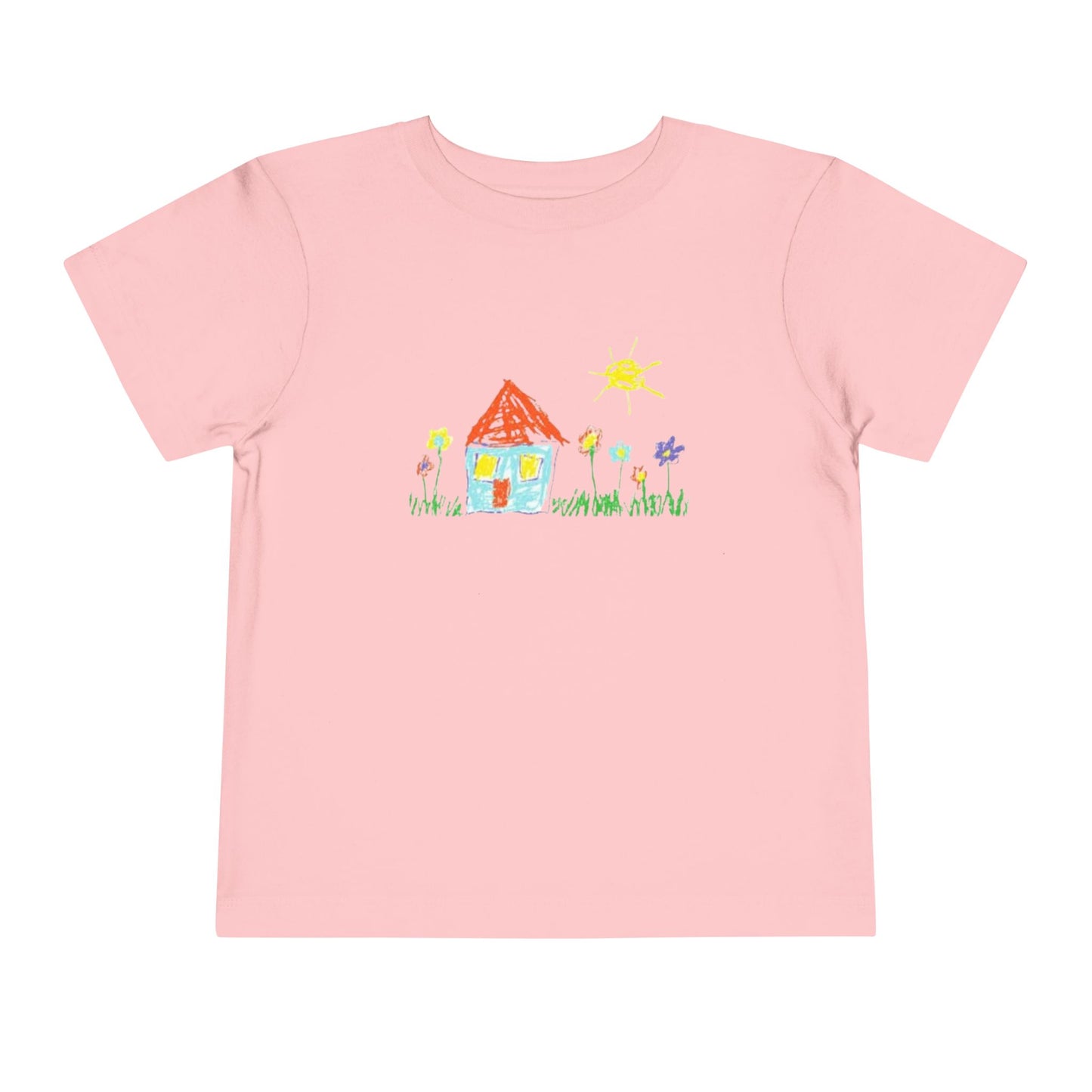 Your Childs Art on a Shirt - Toddler Short Sleeve Tee