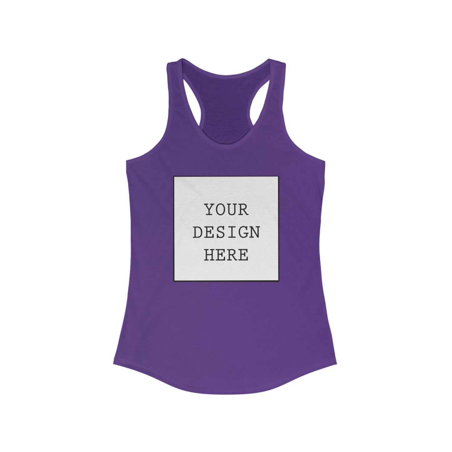 Custom - Women's Ideal Racerback Tank