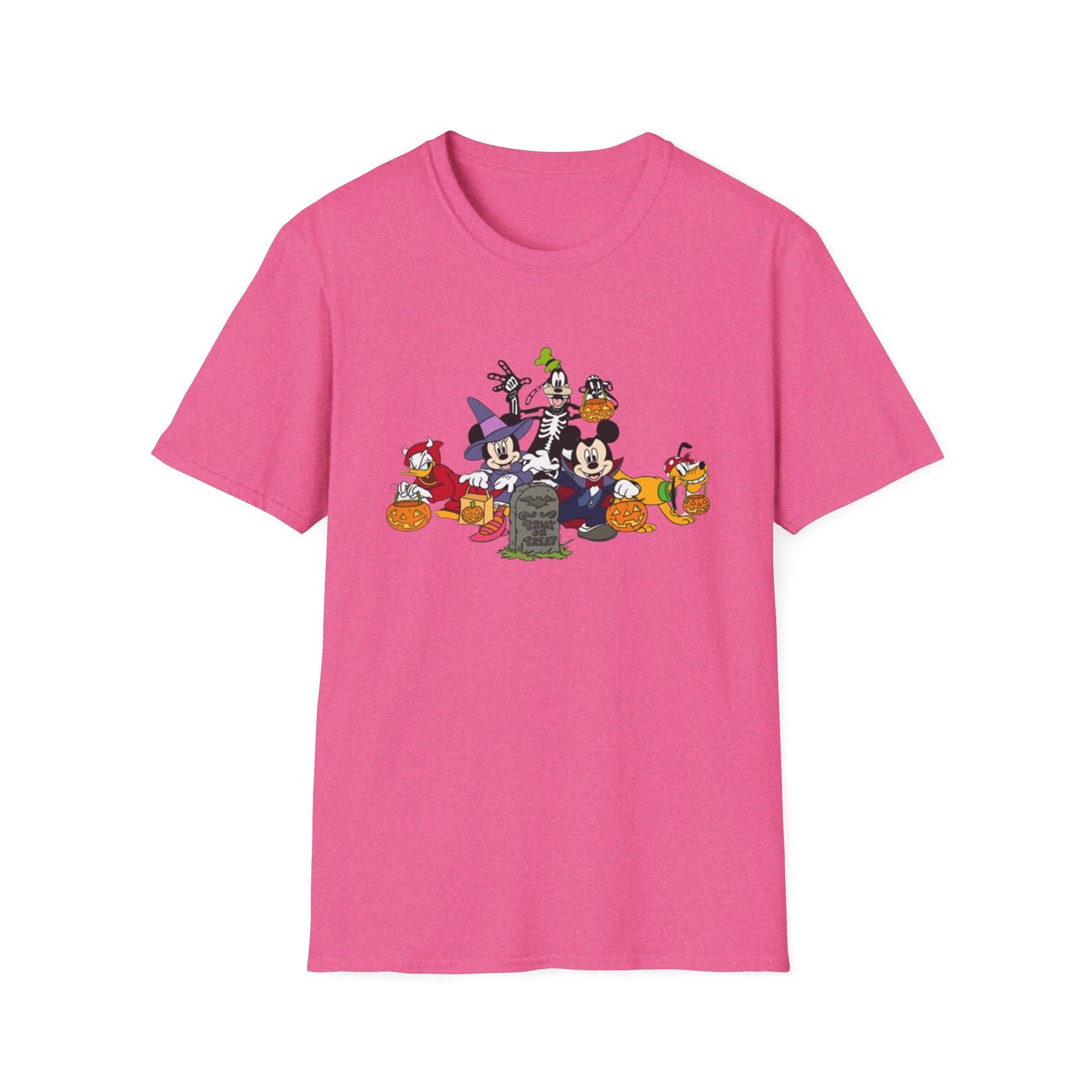 Mickey Trick or Treat - Unisex Softstyle T-Shirt