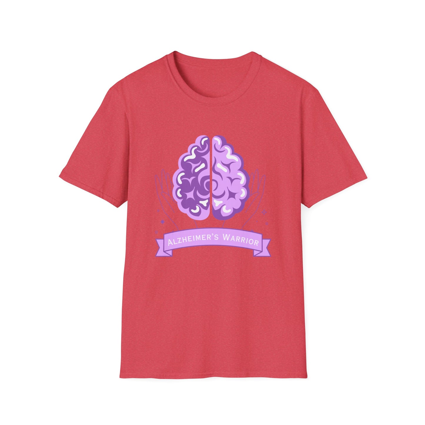 Alzheimer's Warrior - Unisex Softstyle T-Shirt