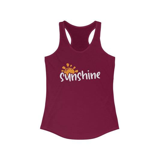 Sunshine - Women's Ideal Racerback Tank