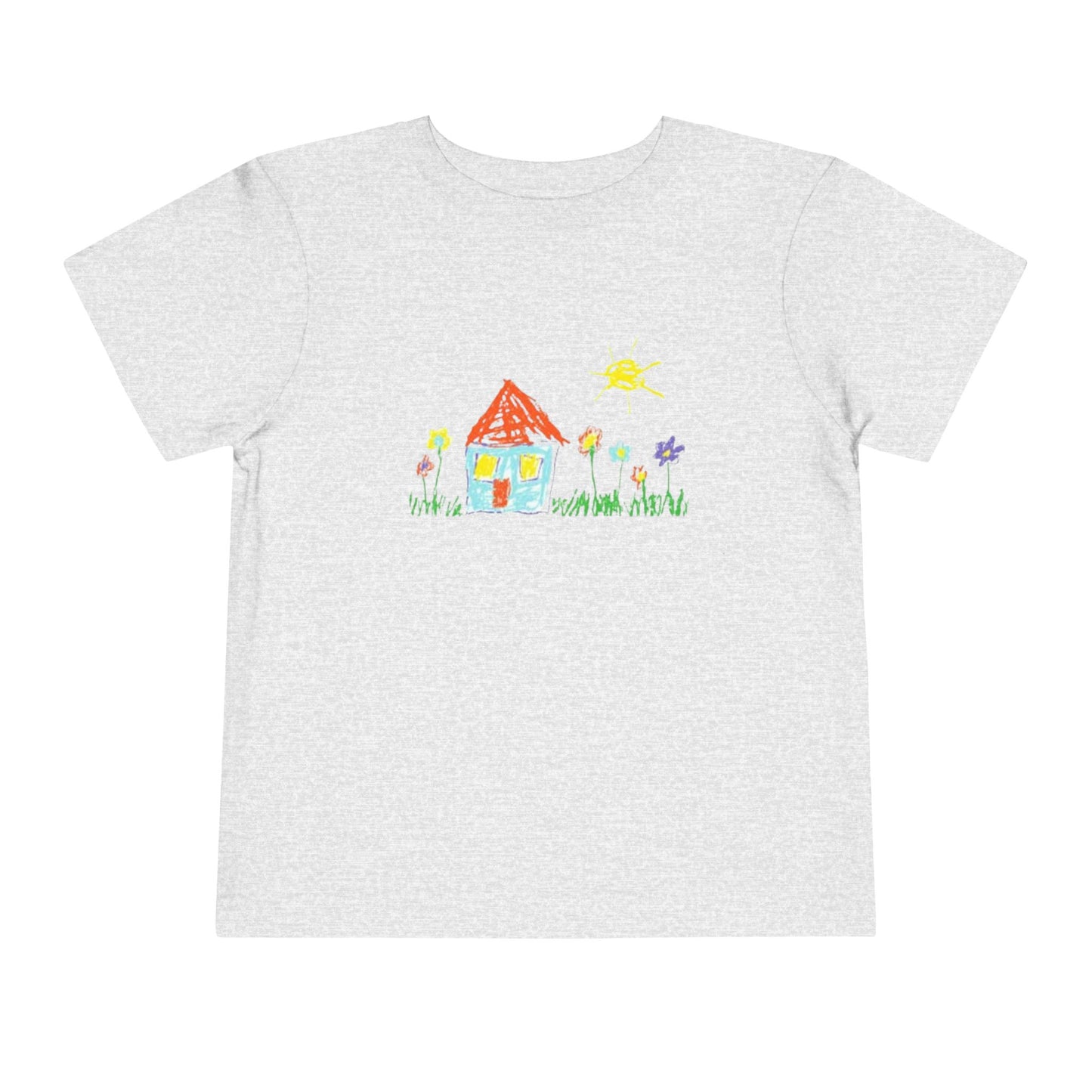 Your Childs Art on a Shirt - Toddler Short Sleeve Tee