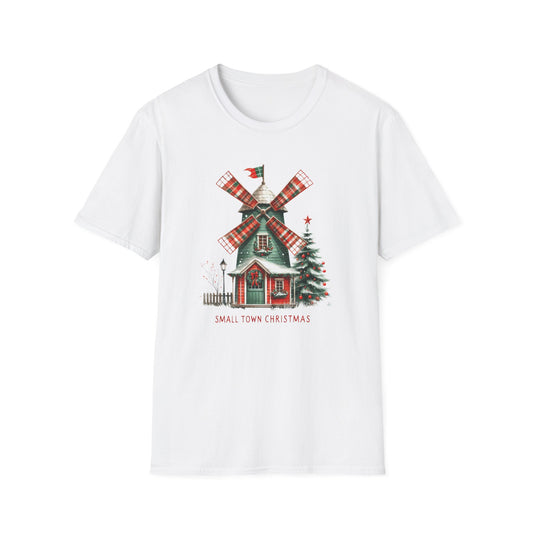 Small Town Christmas - Unisex Softstyle T-Shirt