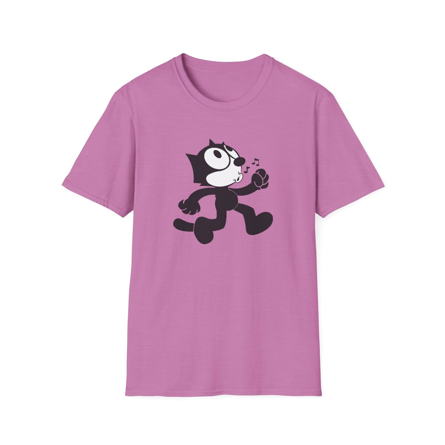 Vintage Felix the Cat Unisex Softstyle T-Shirt - Retro Music Vibe