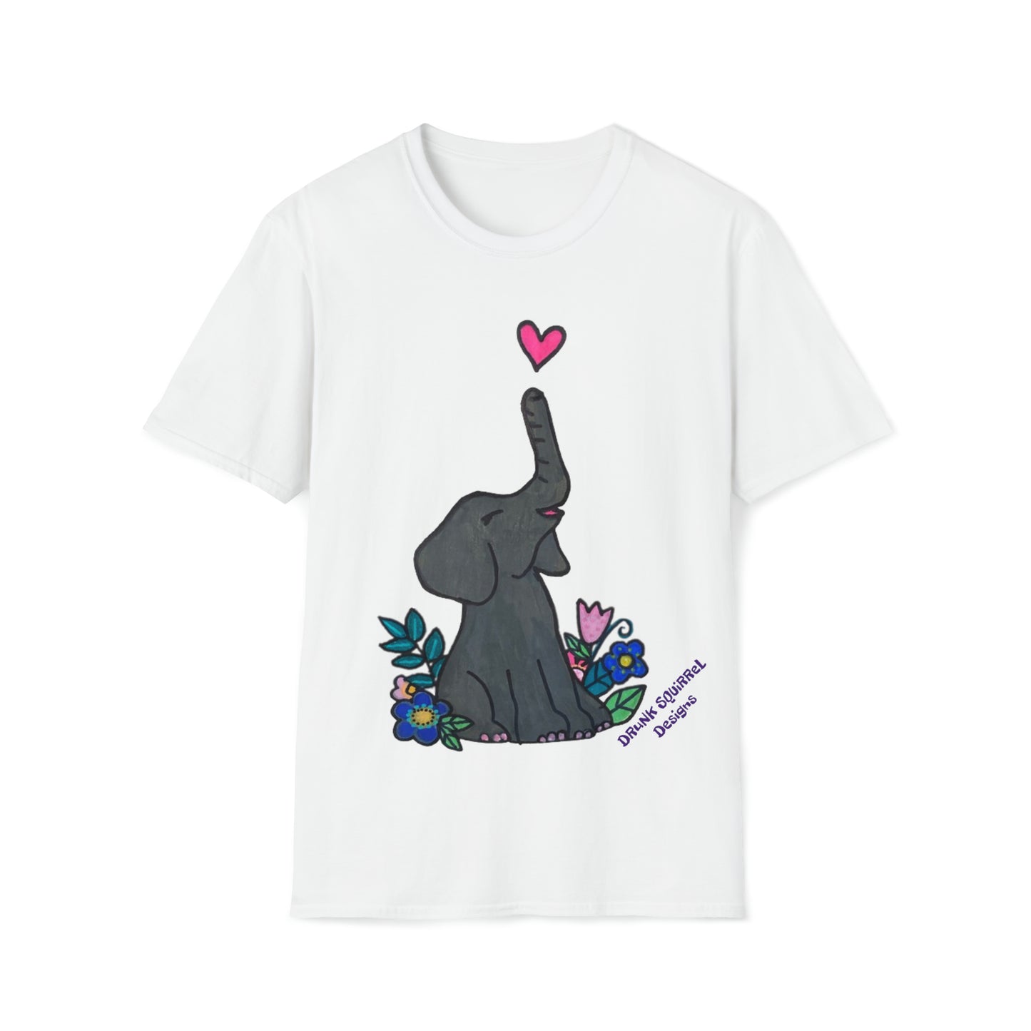 Elephant - Unisex Softstyle T-Shirt