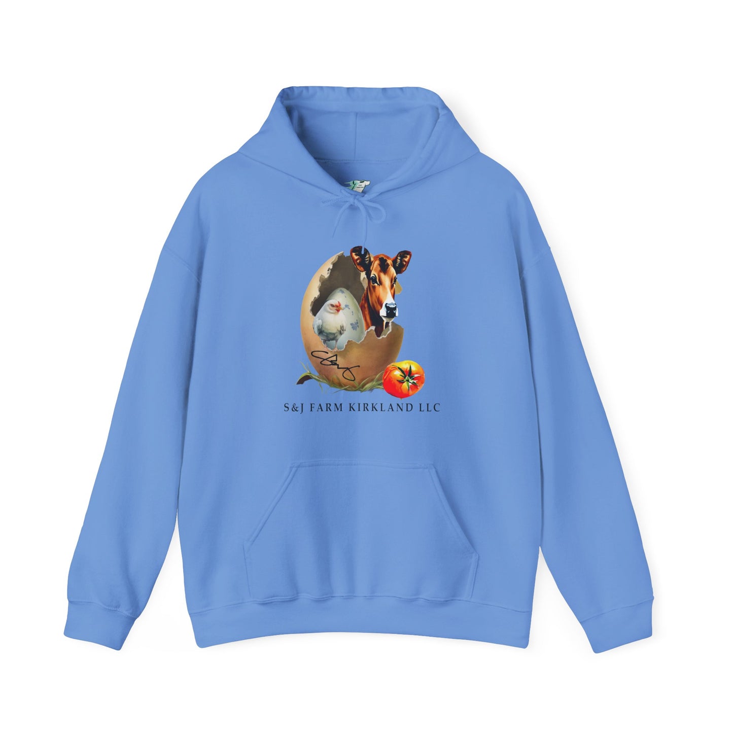 S&J Farm Kirkland LLC FRONT AND BACK DESIGNS - Unisex Heavy Blend™ Hooded Sweatshirt