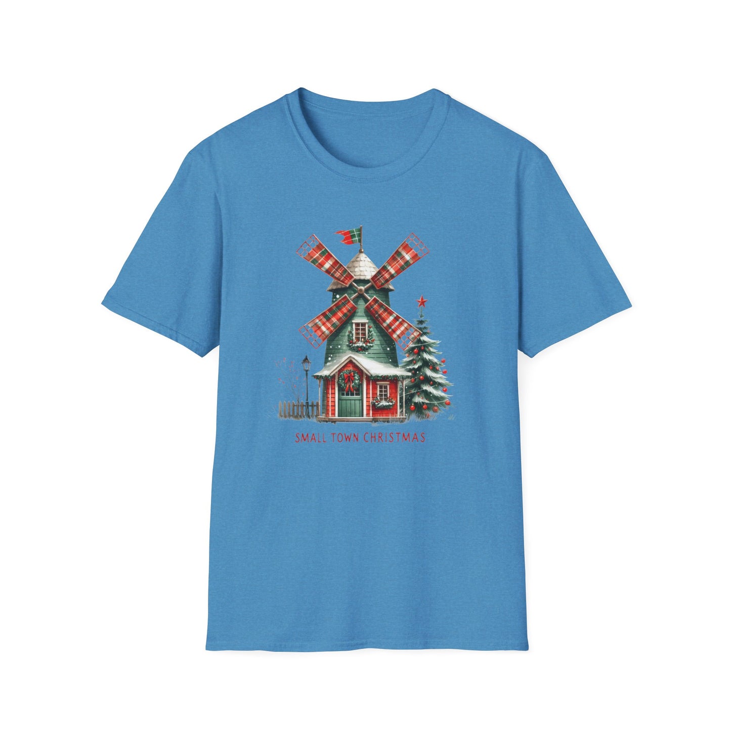 Small Town Christmas - Unisex Softstyle T-Shirt