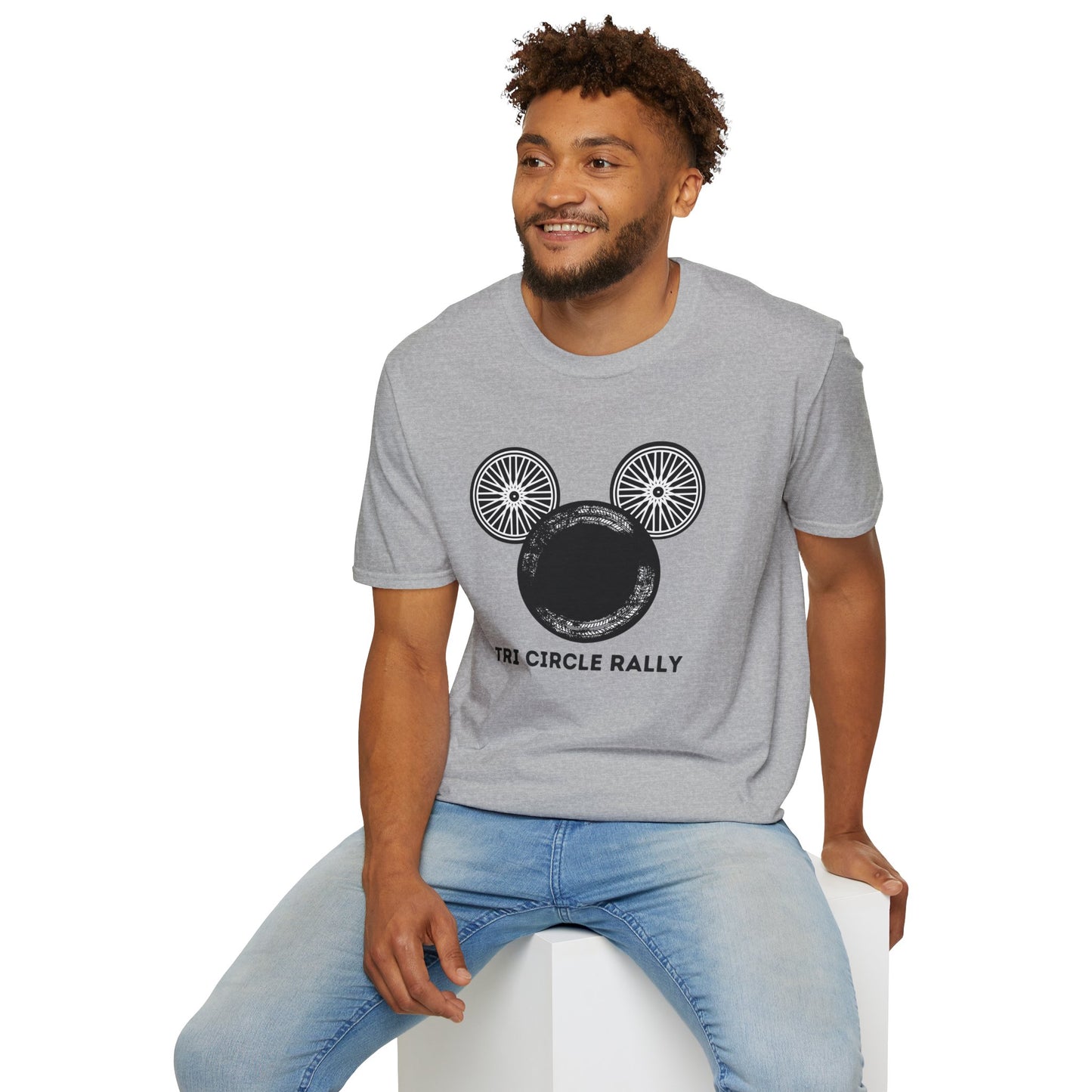 Tri Circle Rally - Unisex Softstyle T-Shirt