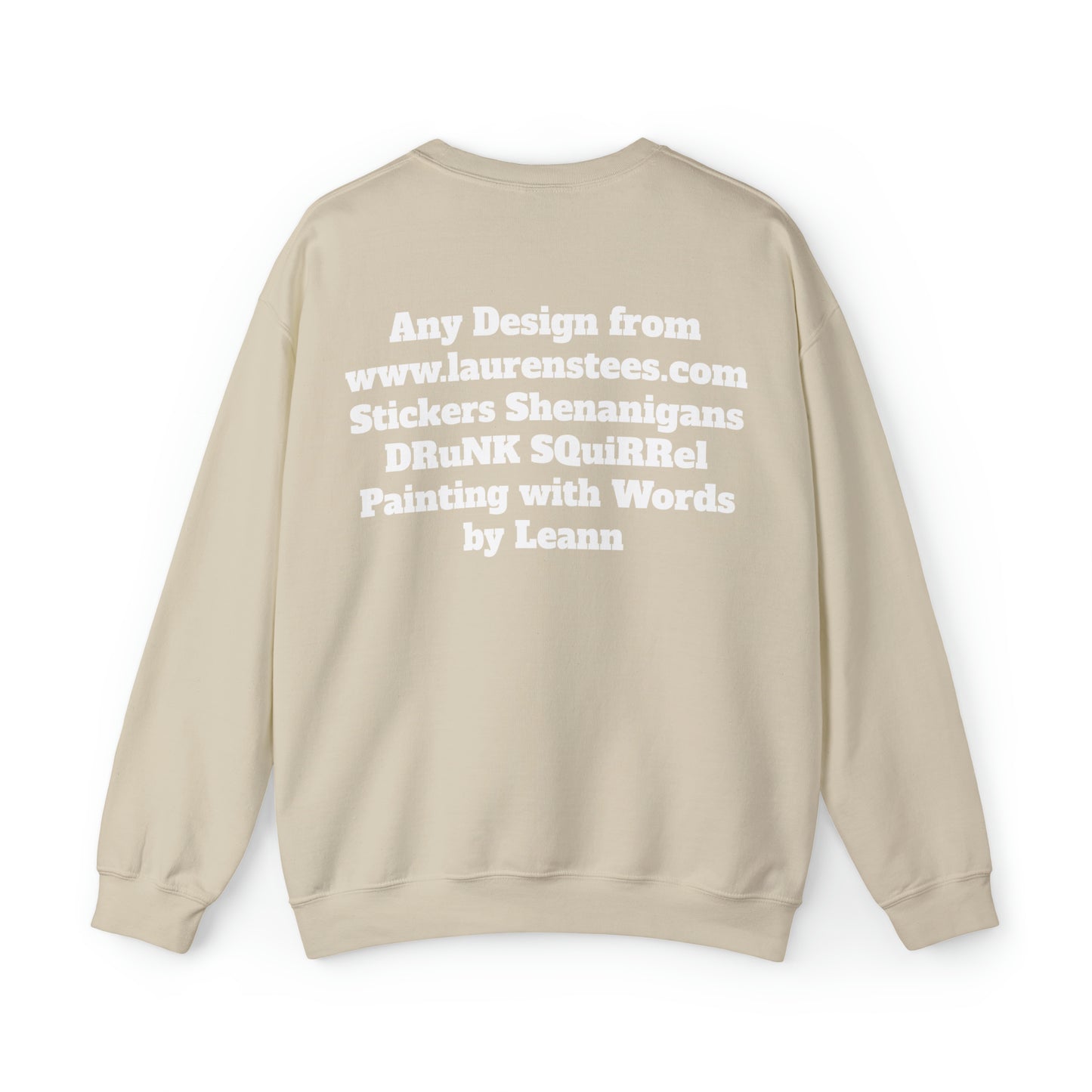 Custom or Any design on site FRONT & BACK DESIGNS - Unisex Heavy Blend™ Crewneck Sweatshirt