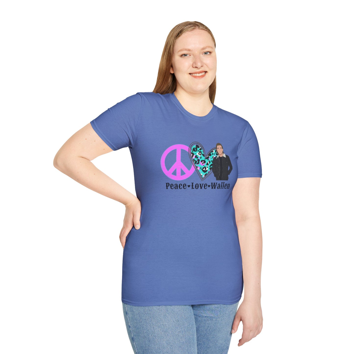 Peace Love Wallen - Unisex Softstyle T-Shirt