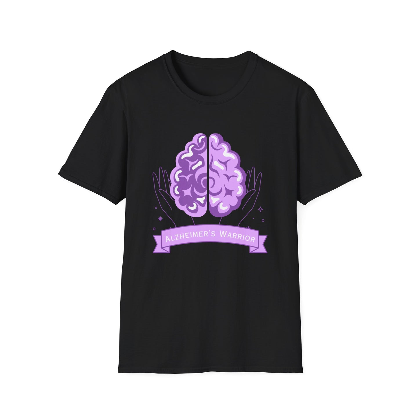 Alzheimer's Warrior - Unisex Softstyle T-Shirt