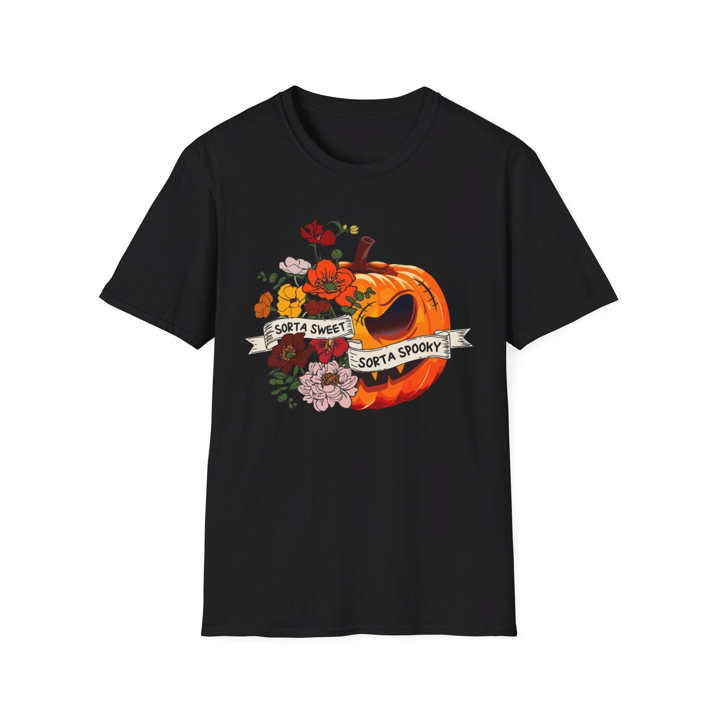 Sorta Sweet Sorta Spooky - Unisex Softstyle T-Shirt