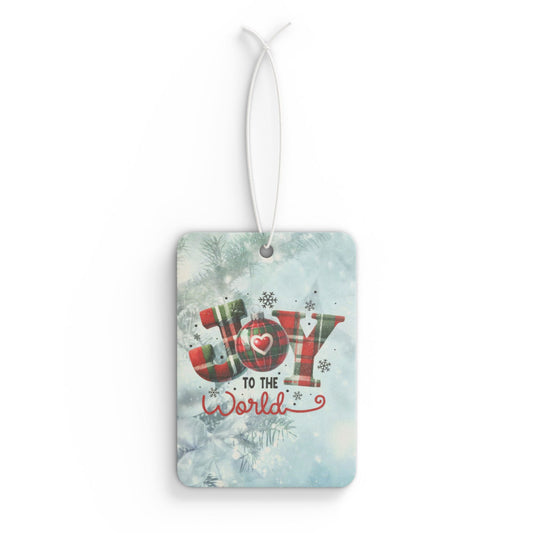 Joy to the World - Car Air Freshener